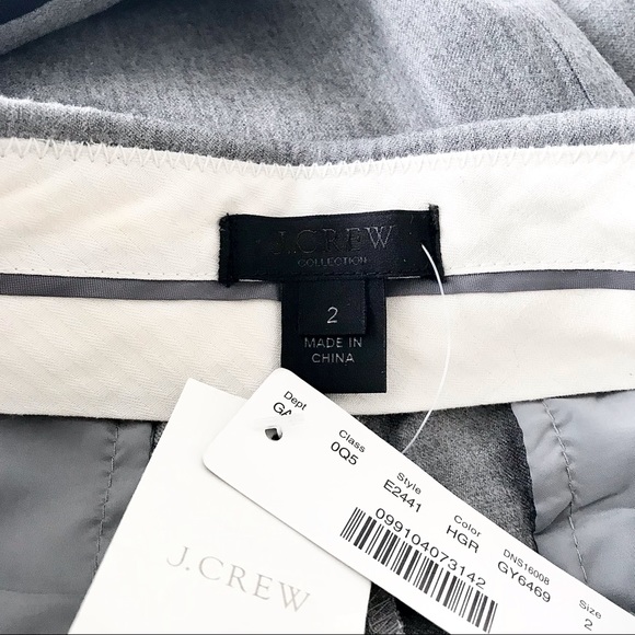 NWT J.Crew Collection Tuxedo Pant Italian Wool - Picture 2 of 16